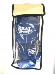 Перчатки боксерские REALSPORT 12 унций, синий