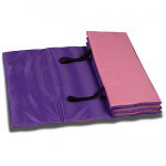 Коврик гимнастический INDIGO, SM-042-PV, розово-фиолетовый