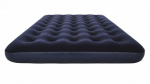 Матрас надувной флок Bestway 67287 Flocked Air Bed - Air Pump (Double) 191х137х22см, электронасос