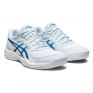 Кроссовки теннисные женские ASICS Court Slide 3 1042A209-400, р.5 (рос.34),бело-голубые ― купить в Москве. Цена, фото, описание, продажа, отзывы. Выбрать, заказать с доставкой. | Интернет-магазин SPORTAVA.RU