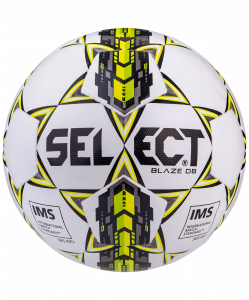 Мяч футбольный Select Blaze DB №5, белый/зеленый (5) ― купить в Москве. Цена, фото, описание, продажа, отзывы. Выбрать, заказать с доставкой. | Интернет-магазин SPORTAVA.RU