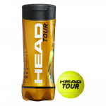 Мяч для большого тенниса HEAD Tour 4B, 570704, ITF, упаковка 4 мяча