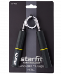 Эспандер кистевой Starfit ES-405 пружинный, 35 кг, металлический, черный/желтый