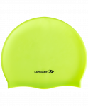 Шапочка для плавания, силикон, зеленый LongSail