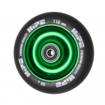 Колесо HIPE Solid 110 мм зеленый/черный, black/green