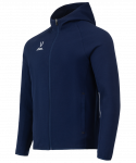 Худи на молнии Jögel ESSENTIAL Athlete Hooded FZ Jacket, темно-синий