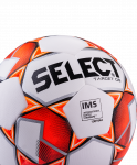 Мяч футбольный Select Target DB IMS, №5, белый/красный/черный