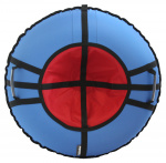 Тюбинг Hubster Ринг Хайп голубой-красный (90см)
