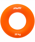 Эспандер кистевой Starfit ES-404 "Кольцо", диаметр 8,8 см, 20 кг, оранжевый