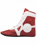 Обувь для самбо Rusco SM-0102, кожа, красный