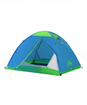 Палатка трехместная Berger Hiking Brio 3, голубой
