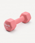 УЦЕНКА Гантель неопреновая Starfit DB-201 3 кг, коралловый, пара