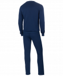 Тренировочный костюм Jögel JCS-4201-091, хлопок, темно-синий/белый