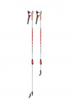 Палки телескопические алюминиевые STC WALKER RED р.100-135см