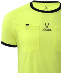Футболка судейская Jögel Referee tee, желтый