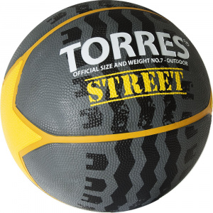Мяч баскетбольный TORRES Street B02417, размер 7 (7) ― купить в Москве. Цена, фото, описание, продажа, отзывы. Выбрать, заказать с доставкой. | Интернет-магазин SPORTAVA.RU