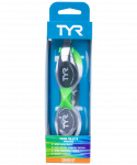 Очки TYR Vesi Tie Dye Mirrored Junior, LGVSITDM/657, серебристый