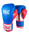Перчатки боксерские Everlast Powerlock P00000727, 14oz, синий/красный