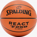 76-801Z Мяч Spalding б/б проф. TF-250 REACT, композитная кожа (полиуретан), р. 7