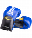 Перчатки боксерские Everlast Elite ProStyle P00001241, 16oz, к/з, синий
