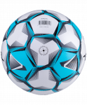 Мяч футбольный Jögel Nueno №5, белый/голубой/черный (5)