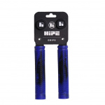 Грипсы HIPE H-01 Duo черный/синий, 155 мм, black/blue