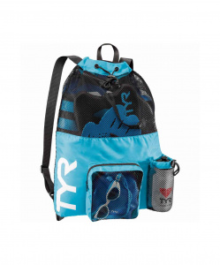 Рюкзак для аксессуаров TYR Big Mesh Mummy Backpack, LBMMB3/420, голубой ― купить в Москве. Цена, фото, описание, продажа, отзывы. Выбрать, заказать с доставкой. | Интернет-магазин SPORTAVA.RU