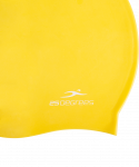 Шапочка для плавания 25Degrees Nuance Yellow, силикон, подростковый