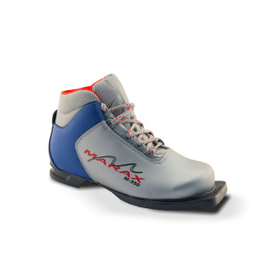 Ботинки лыжные MARAX MX-75 серебряно-синие ― купить в Москве. Цена, фото, описание, продажа, отзывы. Выбрать, заказать с доставкой. | Интернет-магазин SPORTAVA.RU