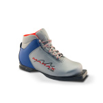 Ботинки лыжные MARAX MX-75 серебряно-синие