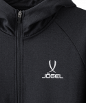 Олимпийка с капюшоном Jögel ESSENTIAL Athlete Jacket FZ, черный