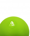 Медбол Starfit GB-701, 4 кг, зеленый