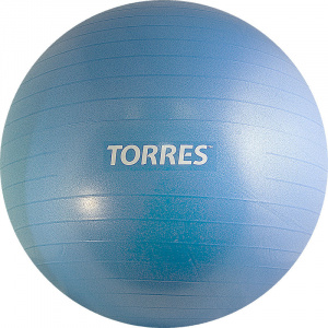 Мяч гимнастический TORRES AL121155BL, диаметр 55см., голубой ― купить в Москве. Цена, фото, описание, продажа, отзывы. Выбрать, заказать с доставкой. | Интернет-магазин SPORTAVA.RU