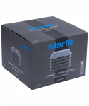 Степ-платформа быстросборная Starfit SP-401 40х40х30 см, квадратная, обрезиненная, 5-ти уровневая