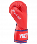 Перчатки боксерские Green Hill Knockout BGK-2266, 14 oz, к/з, красный