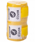 Бинт боксерский, Rusco 3,5 м, хлопок, желтый