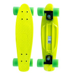 Мини скейтборд MaxCity Plastic Board X1 Small желтый