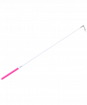 Палочка с карабином Chanté Barre для ленты, 50 см, белый/розовый