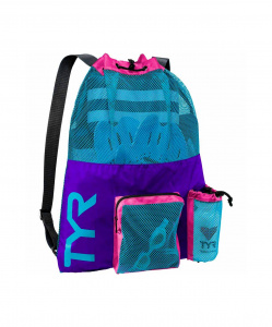 Рюкзак для аксессуаров TYR Big Mesh Mummy Backpack, LBMMB3/545, фиолетовый ― купить в Москве. Цена, фото, описание, продажа, отзывы. Выбрать, заказать с доставкой. | Интернет-магазин SPORTAVA.RU