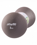 Гантель неопреновая Starfit DB-202 3 кг, теплая серая