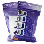 Наколенники спортивные TORRES Comfort PRL11017L-02, размер L, чёрные (L)