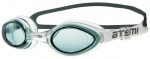Очки для плавания Atemi, силикон (чёрн), N7504