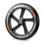 Колесо с подш. Trolo Comfort 230 черный/оранжевый, black/orange