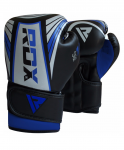 Перчатки боксерские RDX KIDS JBG-1U SILVER/BLUE JBG-1U-6oz, 6 oz