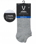 Носки низкие JÖGEL ESSENTIAL Short Casual Socks, меланжевый