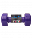 Гантель виниловая Starfit DB-101 4 кг, фиолетовый