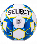 Мяч футбольный Select Numero10 IMS №5, белый/синий/желтый (5)