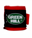 Бинт боксерский Green Hill BP-6232a, 2,5м, эластик, красный