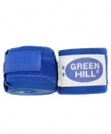Бинт боксерский Green Hill BP-6232a, 2,5м, эластик, синий