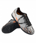 Бутсы многошиповые Jögel Rapido TF Silver/black, детский